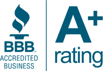 Better Business Bureau A plus rating